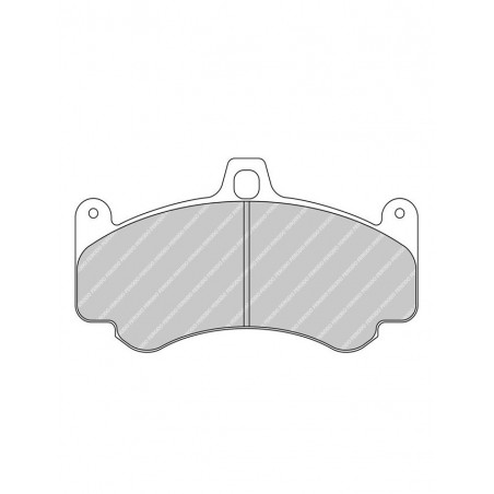 Plaquettes de Frein Ferodo DSUNO Porsche