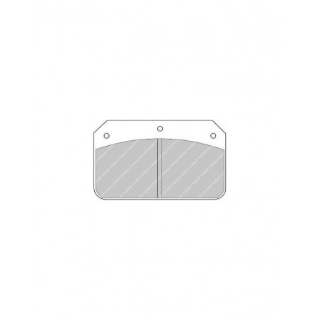 Plaquettes de Frein Ferodo DS4003 Wilwood Dynalite