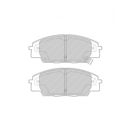Plaquettes de Frein Ferodo DS3000+ Avant Honda S2000