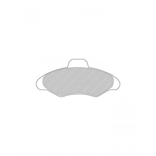 Plaquettes de Frein Ferodo DS2500 Avant Ford Escort 5 Plaquettes de Frein Ferodo DS2500 Avant Ford Escort 5