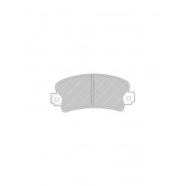Plaquettes de Frein Ferodo DS2500 Avant Renault R5 / Citroën Visa / Fiat Ritmo Plaquettes de Frein Ferodo DS2500 Avant Renault R5 / Citroën Visa / Fiat Ritmo