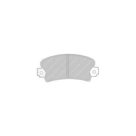 Plaquettes de Frein Ferodo DS2500 Avant Renault R5 / Citroën Visa / Fiat Ritmo