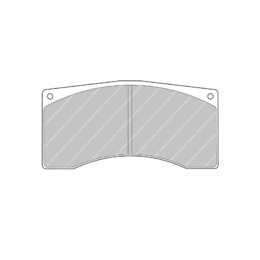Plaquettes de Frein Ferodo DS3000 Etrier Alcon Plaquettes de Frein Ferodo DS3000 Etrier Alcon