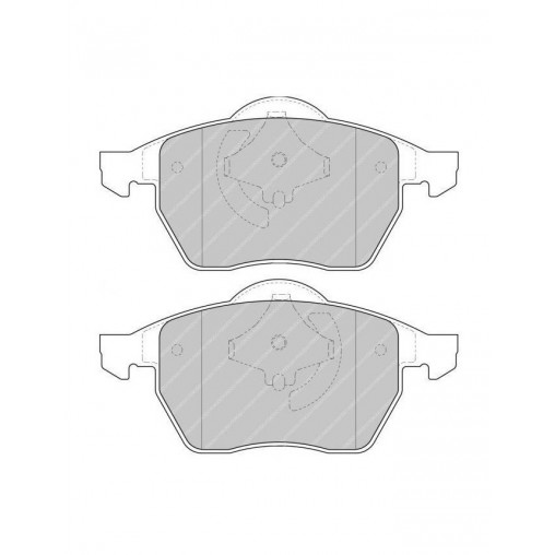 Plaquettes de Frein Ferodo DS2500 Avant Volkswagen Passat Audi A4 / A6