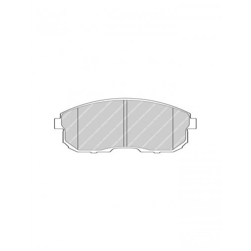 Plaquettes de Frein Ferodo DS2500 Avant Nissan 350Z Plaquettes de Frein Ferodo DS2500 Avant Nissan 350Z