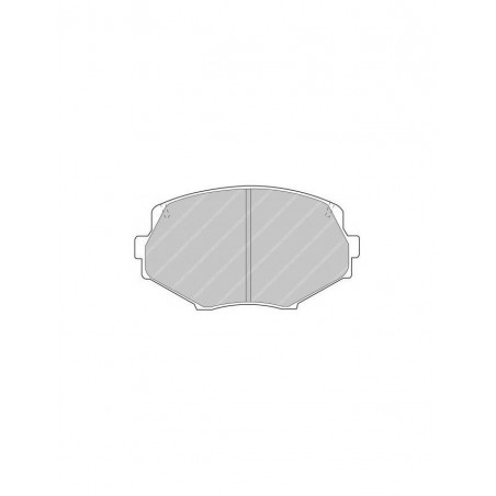 Plaquettes de Frein Ferodo DS2500 Avant Mazda MX5
