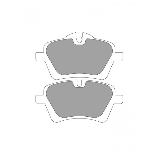 Plaquettes de Frein Ferodo DS2500 Avant Mini 1.6 Turbo S Plaquettes de Frein Ferodo DS2500 Avant Mini 1.6 Turbo S