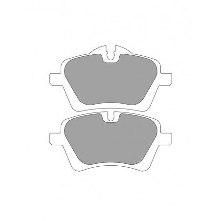 Plaquettes de Frein Ferodo DS2500 Avant Mini 1.6 Turbo S