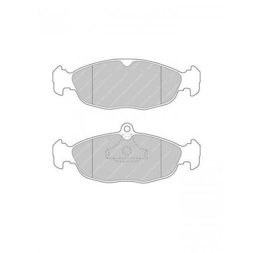 Plaquettes de Frein Ferodo DS2500 Avant Opel Corsa A - B / Astra F Plaquettes de Frein Ferodo DS2500 Avant Opel Corsa A - B / Astra F