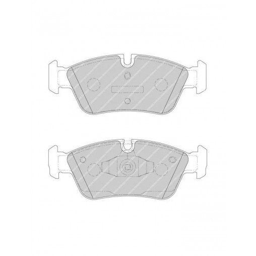 Plaquettes de Frein Ferodo DS2500 Avant BMW E87 / E90 Plaquettes de Frein Ferodo DS2500 Avant BMW E87 / E90