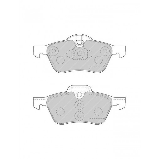 Plaquettes de Frein Ferodo DS2500 Avant Austin Cooper