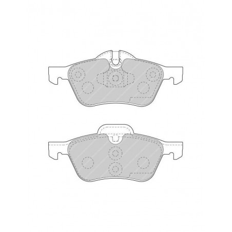 Plaquettes de Frein Ferodo DS2500 Avant Austin Cooper