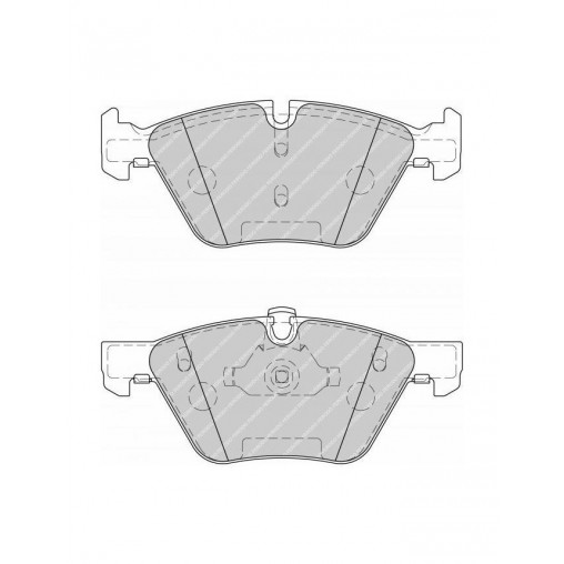 Plaquettes de Frein Ferodo DS2500 BMW E87 130d Plaquettes de Frein Ferodo DS2500 BMW E87 130d