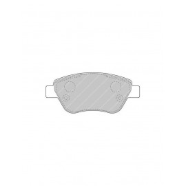 Plaquettes de Frein Ferodo DS2500 Avant Fiat 1.4 Abarth