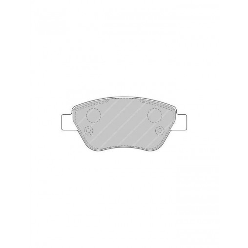 Plaquettes de Frein Ferodo DS2500 Avant Fiat 1.4 Abarth
