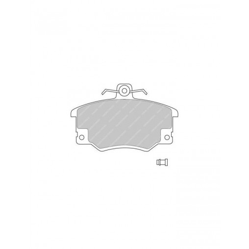 Plaquettes de Frein Ferodo DS3000 Avant Fiat Uno Turbo / Lancia Delta HF Turbo