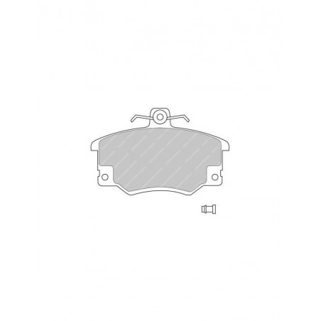 Plaquettes de Frein Ferodo DS3000 Avant Fiat Uno Turbo / Lancia Delta HF Turbo