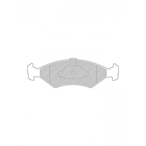 Plaquettes de Frein Ferodo DS3000 Avant Ford KA / Puma