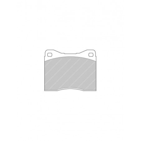 Plaquettes de Frein Ferodo DS3000 Avant Ford Sierra Cosworth 2 Rous Motrices