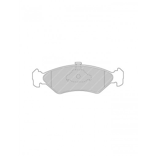 Plaquettes de Frein Ferodo DS2500 Avant Ford Fiesta 1.2 16V Plaquettes de Frein Ferodo DS2500 Avant Ford Fiesta 1.2 16V