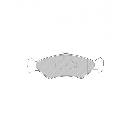 Plaquettes de Frein Ferodo DS2500 Avant Ford Fiesta 1.2 16V