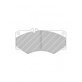 Plaquettes de Frein Ferodo DS2500 Etrier TAROX 75.1/149.2/1