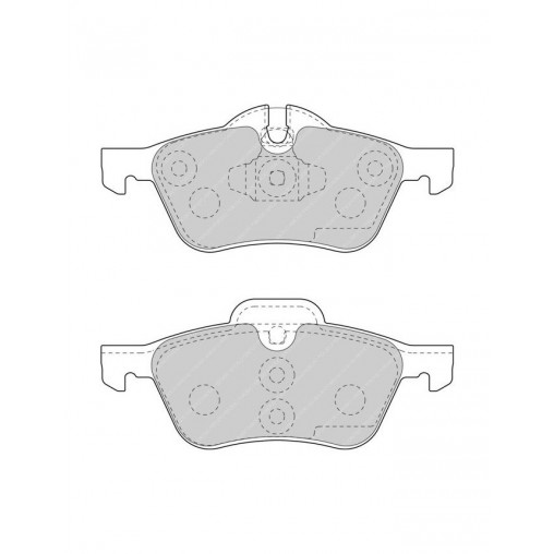 Plaquettes de Frein Ferodo DS3000 Avant Austin Cooper
