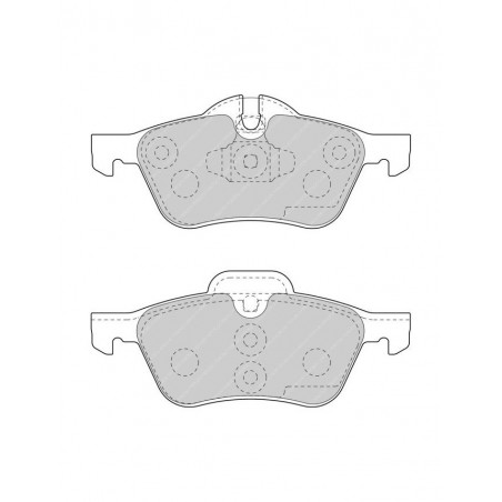 Plaquettes de Frein Ferodo DS3000 Avant Austin Cooper