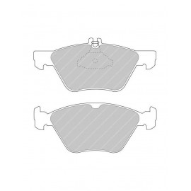 Plaquettes de Frein Ferodo DS2500 Avant Mercedes Benz CLK 320 Coupé Après Juillet 1997