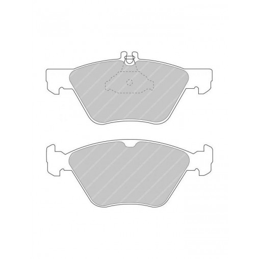 Plaquettes de Frein Ferodo DS2500 Avant Mercedes Benz CLK 320 Coupé Après Juillet 1997
