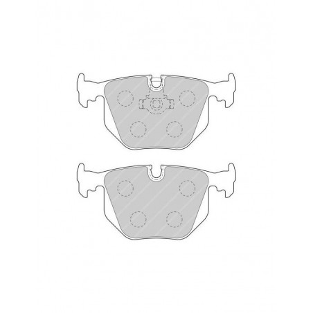 Plaquettes de Frein Ferodo DS2500 Arrière BMW E38 / E46 / E53 / E83