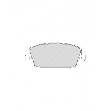 Plaquettes de Frein Ferodo DS2500 Avant Honda Civic Type R