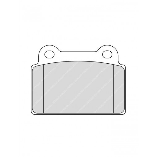 Plaquettes de Frein Ferodo DS2500 Arrière Mitsubishi Evo X Après Décembre 2007