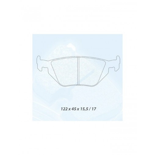 Plaquettes de Frein CL BRAKES RC5+ Arrière M3 E30 Carbone Lorraine