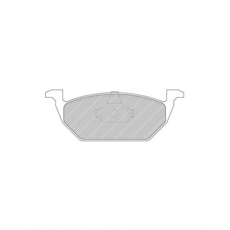 Plaquettes de Frein Ferodo DS3000 Avant Volkswagen Golf 4 Sauf GTI