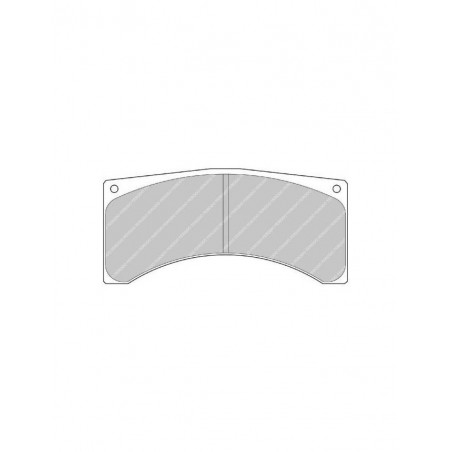 Plaquettes de Frein Ferodo DS3000 Etrier Brembo