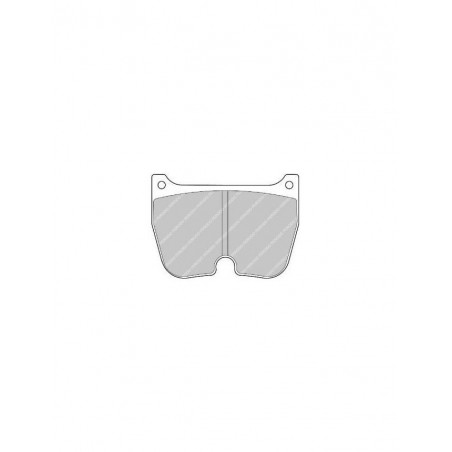 Plaquettes de Frein Ferodo DS3000 Etrier Brembo 79.8 / 45.5 / 1