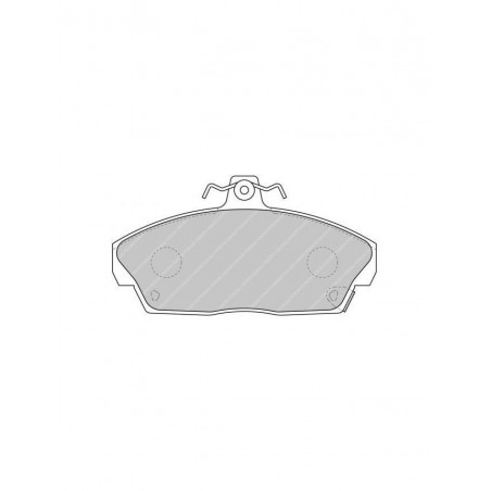 Plaquettes de Frein Ferodo DS2500 Avant Rover 214 / 216 / 218