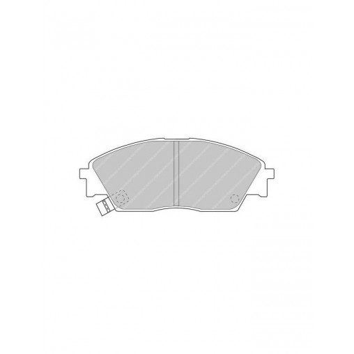 Plaquettes de Frein Ferodo DS3000 Avant Honda Civic Vtec