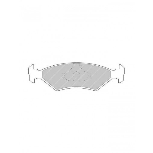 Plaquettes de Frein Ferodo DS3000 Avant Ford Fiesta XR2I / XR3 / RS Turbo