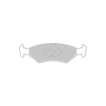 Plaquettes de Frein Ferodo DS3000 Avant Ford Fiesta XR2I / XR3 / RS Turbo