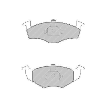 Plaquettes de Frein Ferodo DS2500 Avant Volkswagen Polo 4/5