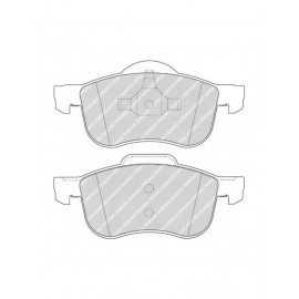 Plaquettes de Frein Ferodo DS2500 Avant Volvo S60 / S80 / V70