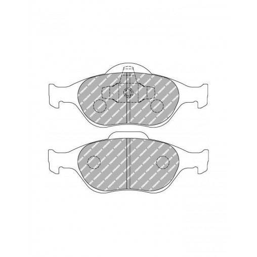 Plaquettes de Frein Ferodo DS2500 Avant Ford Fiesta 5 sauf ST Plaquettes de Frein Ferodo DS2500 Avant Ford Fiesta 5 sauf ST