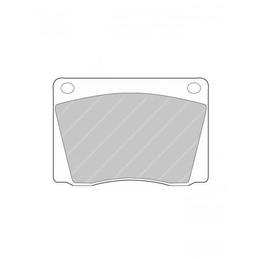Plaquettes de Frein Ferodo DS2500 Avant Ferrari, Jaguar