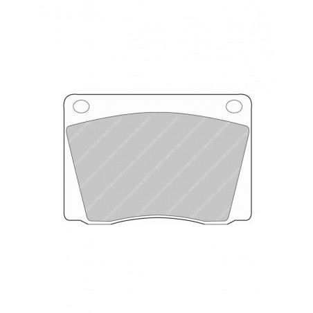 Plaquettes de Frein Ferodo DS2500 Avant Ferrari, Jaguar