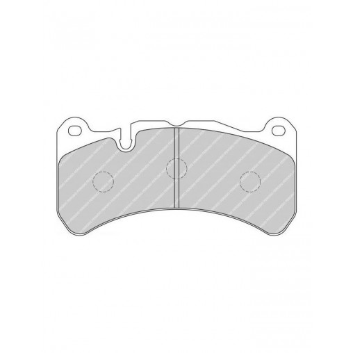 Plaquettes de Frein Ferodo DS2500 Avant Subaru Impreza STI Brembo 6 Pistons Plaquettes de Frein Ferodo DS2500 Avant Subaru Impreza STI Brembo 6 Pistons