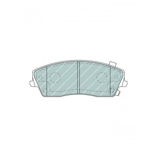 Plaquettes de Frein Ferodo DS2500 Avant Chrysler 300C Plaquettes de Frein Ferodo DS2500 Avant Chrysler 300C