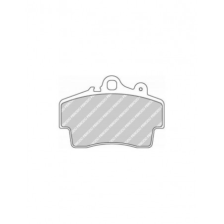 Plaquettes de Frein Ferodo DS2500 Avant Porsche Boxster 986