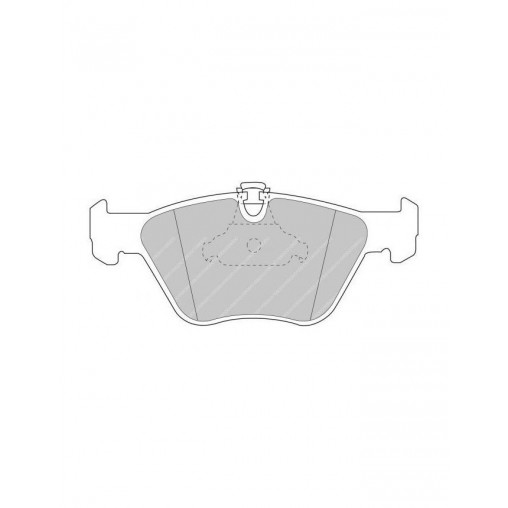 Plaquettes de Frein Ferodo DS2500 Avant BMW E46 330
